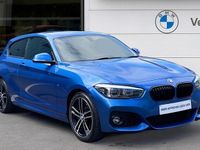 Used BMW 118 M Sport 136 HP (100 kW) 2018 Estoril blue Hatchback