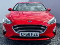 Used Ford Focus Zetec 100 HP (73 kW) 2018 Red Hatchback