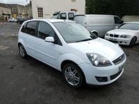 Used Ford Fiesta Zetec 2008 White Hatchback