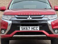 Used Mitsubishi Outlander P-HEV 203 HP (149 kW) 2017 Red Estate