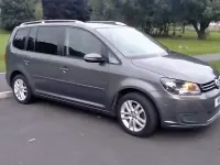 Used VW Touran SE 105 HP (77 kW) 2015 Grey MPV