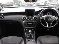 Used Mercedes A180 AMG 109 HP (80 kW) 2014 Blue Hatchback