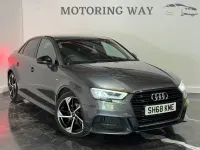 Used Audi A3 Black Edition 2018 Grey Sedan