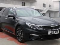 Used Kia Optima 134 HP (98 kW) 2019 Black Estate