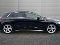 Used Audi A3 S-Line 150 HP (110 kW) 2023 Black Hatchback