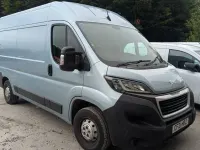 Used Peugeot Boxer 140 HP (102 kW) 2021 Blue Van
