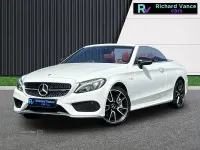 Used Mercedes C43 AMG 2018 White Cabriolet