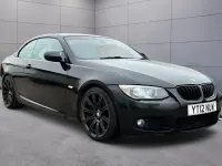 Used BMW 320 Cabriolet Sport Line 184 HP (135 kW) 2012 Black Cabriolet