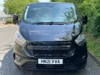 Used Ford Transit Custom Limited 130 HP (95 kW) 2021 Black Van