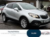 Used Vauxhall Mokka S 115 HP (84 kW) 2014 Silver SUV