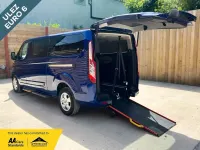 Used Ford Tourneo Titanium 130 HP (95 kW) 2017 Blue MPV