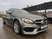 Used Mercedes C200 AMG line 184 HP (135 kW) 2016 Grey Coupe