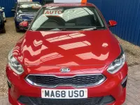 Used Kia Ceed 136 HP (100 kW) 2018 Red Hatchback