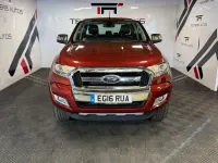 Used Ford Ranger Limited 2016 Red Pickup