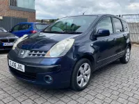 Used Nissan Note 110 HP (80 kW) 2006 Blue Hatchback