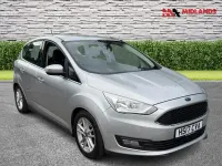 Begagnad Ford C-MAX Zetec 125 HK (91 kW) 2017 Silver Minibuss