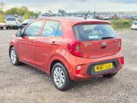 Begagnad Kia Picanto 83 HK (61 kW) 2017 Orange Halvkombi