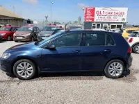 Used VW Golf VII SE 122 HP (89 kW) 2013 Blue Hatchback