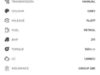 Used Hyundai i30 N Performance 275 HP (202 kW) 2020 Grey Hatchback