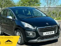 Used Peugeot 3008 Active 2014 Black Estate