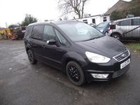 Usado Ford Galaxy Zetec 140 HP (102 kW) 2012 Preto Monovolume