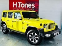 Used Jeep Wrangler Overland 272 HP (200 kW) 2023 Yellow SUV
