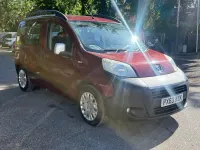 Used Peugeot Bipper Outdoor 75 HP (55 kW) 2014 Red MPV