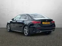 Used Mercedes A200 AMG line 150 HP (110 kW) 2021 Black Sedan