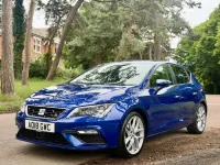 Used Seat Leon FR 150 HP (110 kW) 2018 Blue Hatchback