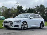 Usado Audi A6 S-Line 204 HP (150 kW) 2020 Branco Carrinha