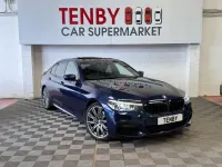Used BMW 530e M Sport 248 HP (182 kW) 2018 Blue Sedan