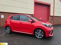 Used Kia Picanto GT-Line 67 HP (49 kW) 2018 Red Hatchback