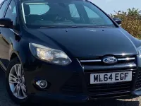 Used Ford Focus Titanium 125 HP (91 kW) 2014 Black Hatchback
