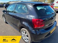 Used VW Polo SE 70 HP (51 kW) 2010 Black Hatchback
