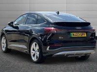 Used Audi Q4 e-tron S-Line 150 kW (204 HP) 2023 Mythos black SUV