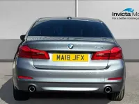 Used BMW 520 Comfort Edition 190 HP (139 kW) 2018 Blue Sedan