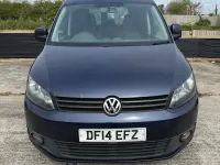 Used VW Caddy Highline 102 HP (75 kW) 2014 Blue MPV