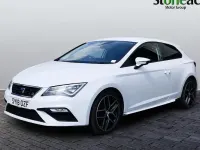 Used Seat Leon SC FR 125 HP (91 kW) 2018 White Hatchback