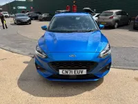 Used Ford Focus ST-Line X 123 HP (90 kW) 2021 Blue Hatchback
