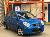 Used Kia Picanto 64 HP (47 kW) 2010 Blue Hatchback