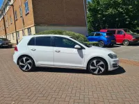 Begagnad VW Golf VII GT 2014 Vit Halvkombi
