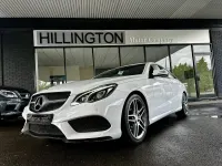 Used Mercedes E220 AMG line 2016 White Coupe