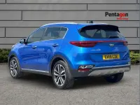 Used Kia Sportage 174 HP (127 kW) 2019 Blue SUV
