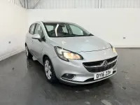Used Vauxhall Corsa SRi 75 HP (55 kW) 2016 Silver Hatchback