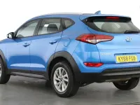 Used Hyundai Tucson SE 177 HP (130 kW) 2018 Blue SUV