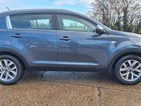 Used Kia Sportage 114 HP (83 kW) 2016 Blue SUV