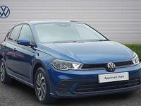 Used VW Polo Life 95 HP (69 kW) 2024 Blue Hatchback