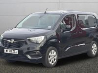 Used Vauxhall Combo S 102 HP (75 kW) 2020 Black MPV