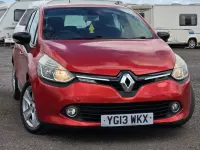 Used Renault Clio Dynamique 90 HP (66 kW) 2013 Red Hatchback