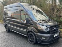 Used Ford Transit 105 HP (77 kW) 2021 Black Van